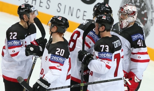 Чемпионат мира. Хоккей. Канада разгромила Латвию со счетом 6:1