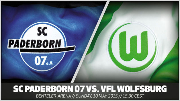 Ставки, прогноз на матч «Падерборн 07 — Вольфсбург» (10.05.2015, 16:30)