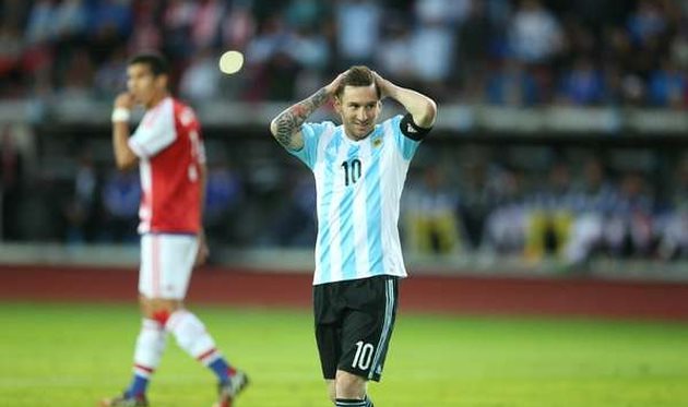 Парагвай вырывает ничью в матче с Аргентиной